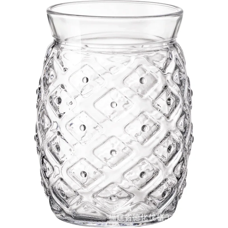

Imported glass cup, pineapple water cup, household juice drink, creative personality, coffee cup, cocktail cup