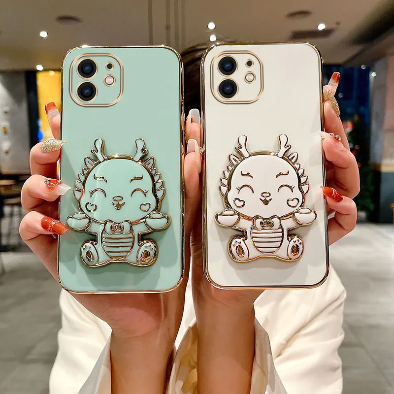 Shockproof Dragon Case For Samsung Galaxy Phone With Stand_voghion.com