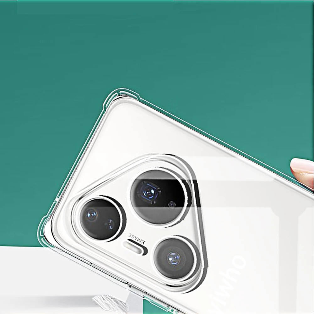 Clear Soft TPU Transparent Phone Case Cover