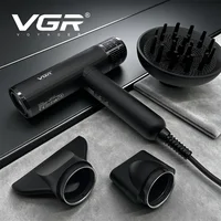 VGR Sèche-cheveux Professionnel seche cheveux professionnel diffuseur seche cheveux Sans balais Moteur Barbier Sèche-cheveux Machine 110000 RPM Air Souffleur Ion Négatif Salon de coiffure Sèche-cheveux V-427 1