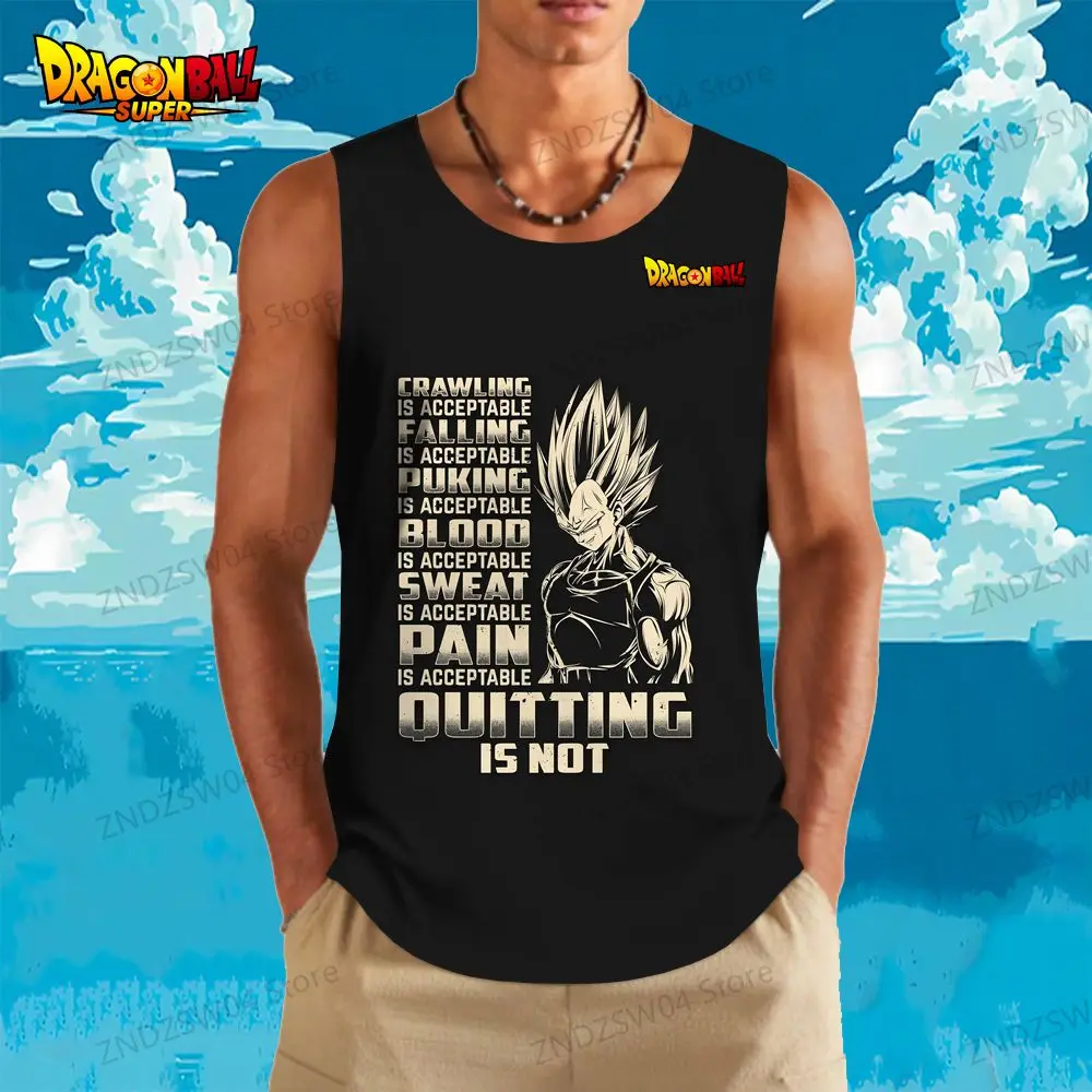 Dragon Ball Z Gym Men's Children's Tank Top Goku Vegeta 2024