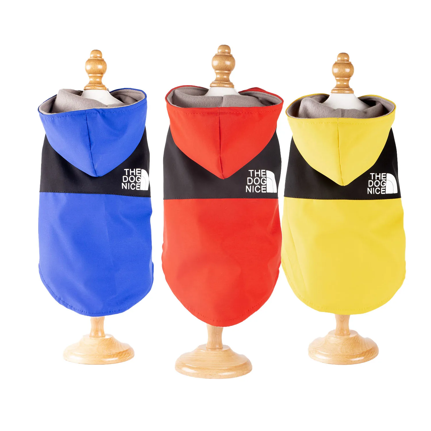 Pet Clothes Autumn Spring Winter Pet Dog Waterproof Warm Coat Hooded Jacket FOR Small Medium Dog Clothes
