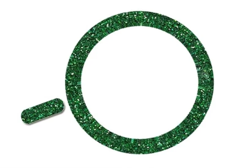 Glitter Magnetic Metal Ring Sticker Phone Case Cover Accessory