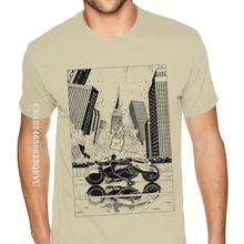 

Akira Motorcycle Tee Shirts Harajuku Boyfriend's Family Photo T Shirts Tops & Tees Cute Normal Cotton Adult T Shirts Funny