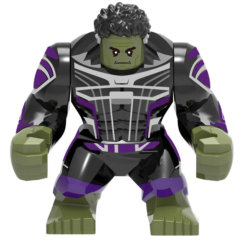 thumbnail image 1 of Bloques de construcción de Disney, minifiguras, gran duende, Spiderman, Iron Man, Venom, Capitán Hawk, Deadpool, armadura técnica, ciudad, juguetes de regalo, 1 of 5