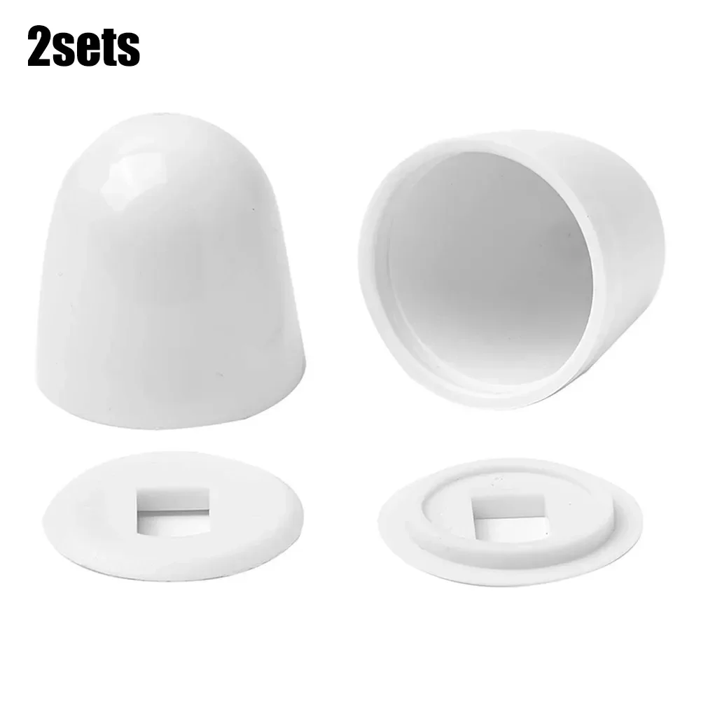 Toilet Seat Accessories 2 Pair Of Plastic Stinkpot Bolt Cover Toilet Anchor Screw Cap For Home Toilet Accessories Bathroom Fixture