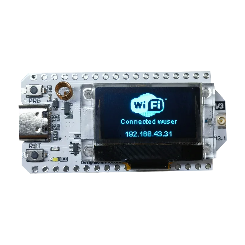 Heltec Meshtastic 868 МГц-928 МГц SX1262 ESP32 LoRa 0,96 дюйма синий OLED дисплей WIFI Lora 32 V3 макетная плата для Arduino