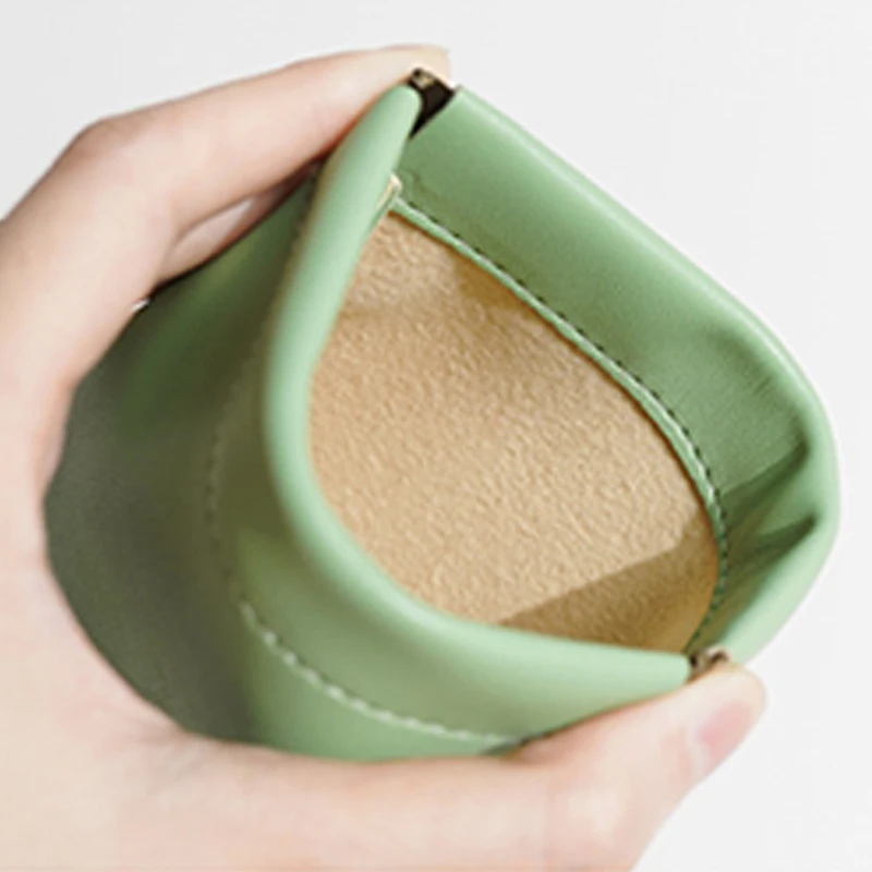 

Soft PU Mini Hard Headphone Case Portable Earbuds Pouch box PU Leather Earphone Storage Bag Protective USB Cable Organizer