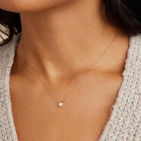 ROXI Natural Opal Heart Pendant Neckalce For Women 925 Sterling Silver Luxury Clavicle Chain Elegant Choker Party Fine Jewelry - Image 2