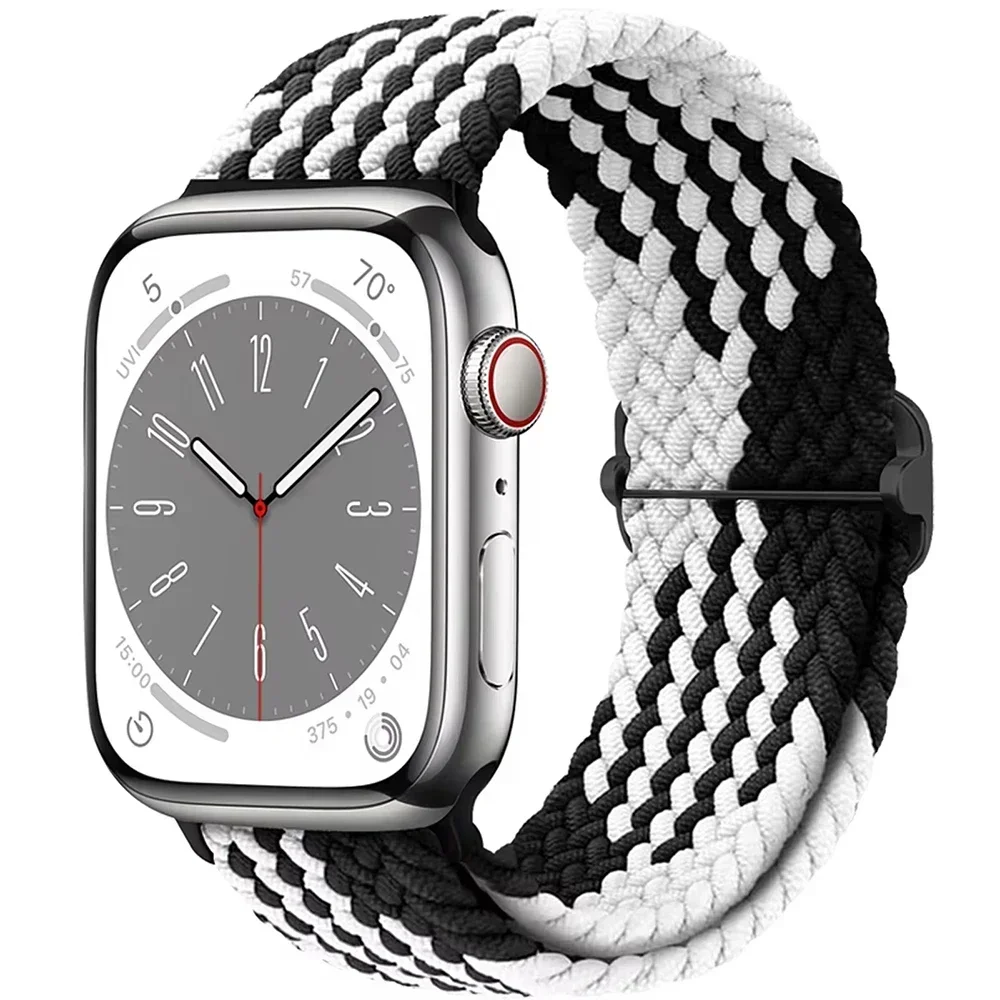 Elastic Braided Solo Loop Nylon Bracelet