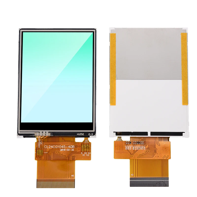 2.4 inch Serial Screen TFT LCD Touch Screen 240*320 Resolution LCD Serial Screen ST7789V Driver 40Pin