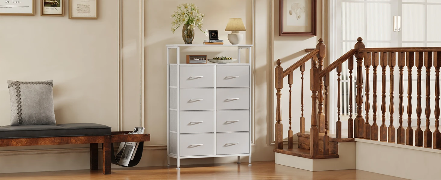 TV stand with drawers and shelf