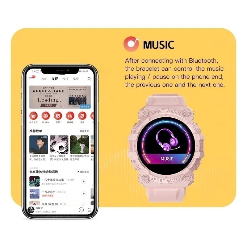  10Pcs FD68s Ʈ ġ   ð  ƮϽ ƮĿ  Smartwatch  ð IOS ߰ſ
