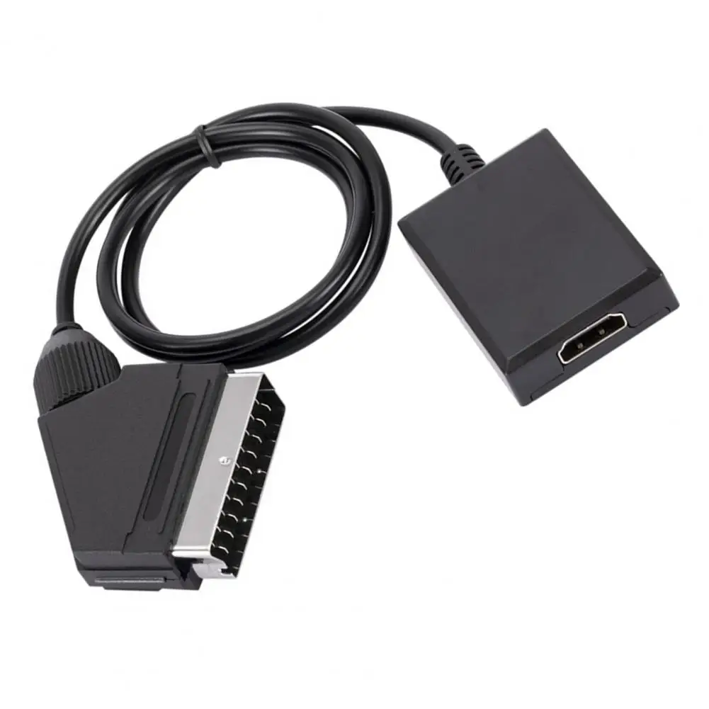 HDMI-compatible to SCART Converter Portable Plug and Play High