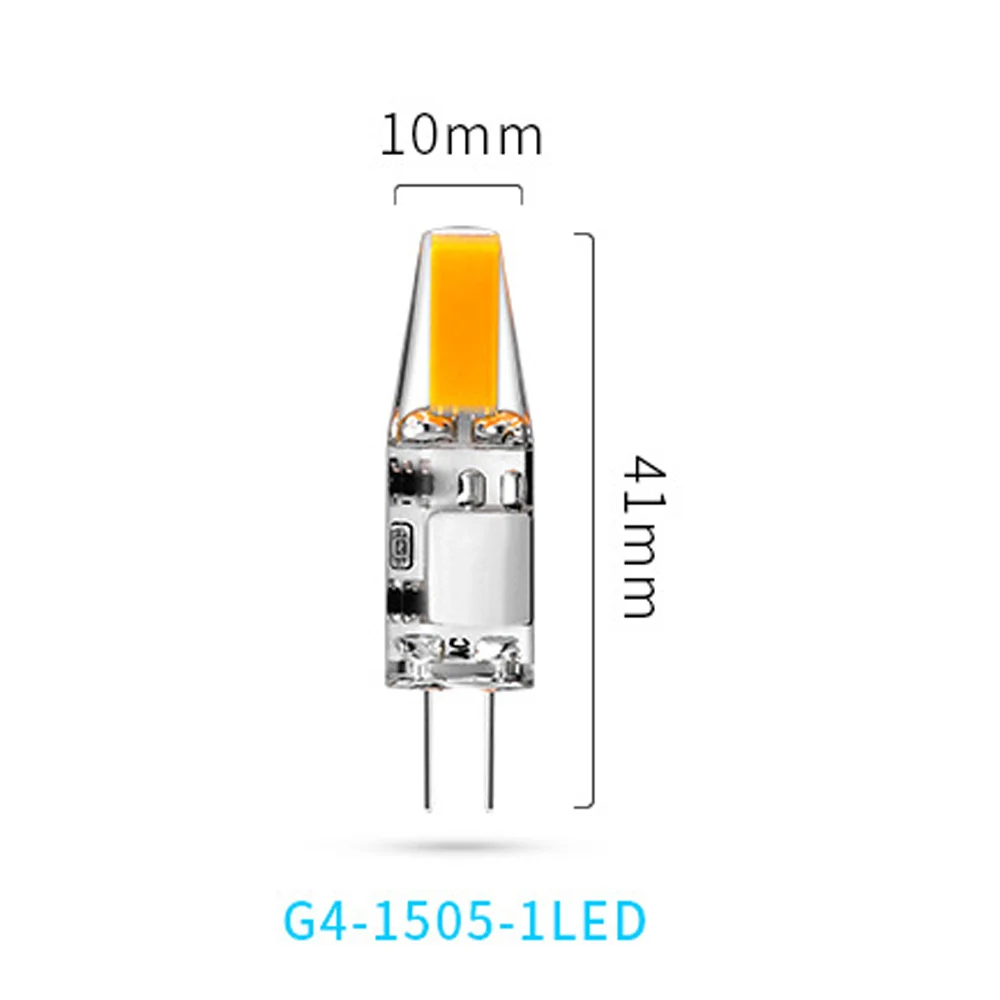 10X G4 Led Cob 실리콘 램프 2W 5W DC 12V Cob 덮개 3000K 4000K 6000K 샹들리에 스포트라이트, 샹들리에 빔 각도