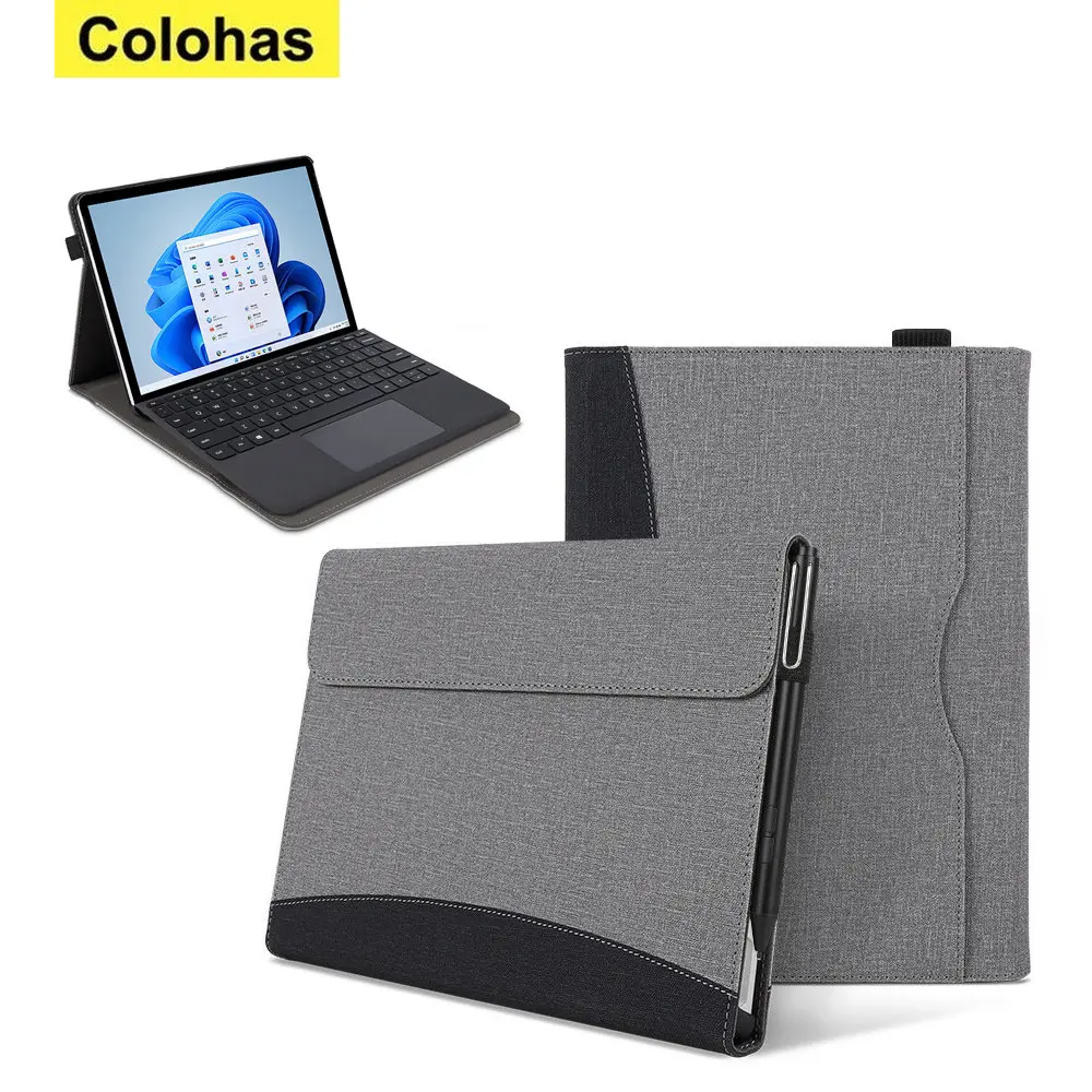 para Microsoft Surface Pro para Superfície ir Tablet Capa Protetora Escudo Funda Capa Suporte com Caneta Titular Case