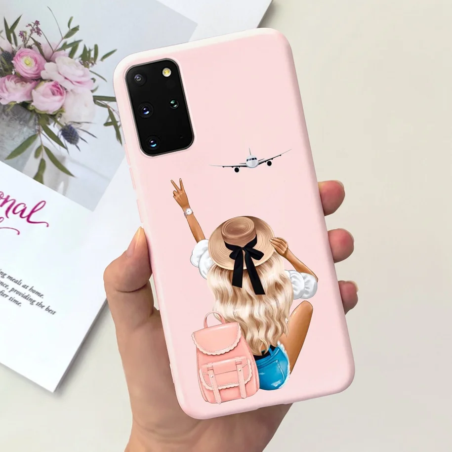 Cute Astronaut Cartoon Silicone Phone Case - Soft Protective Cover