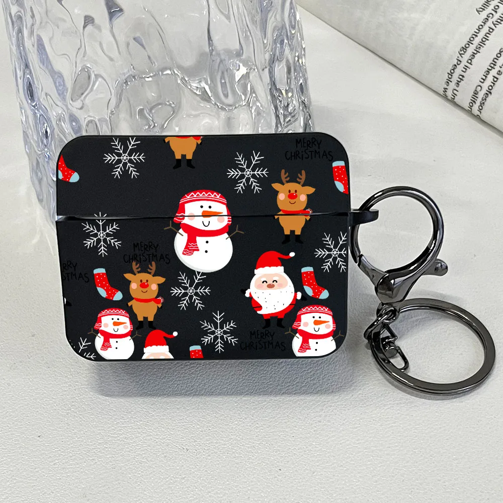 Christmas Pattern Earphone Case for AirPods Shockproof Shell