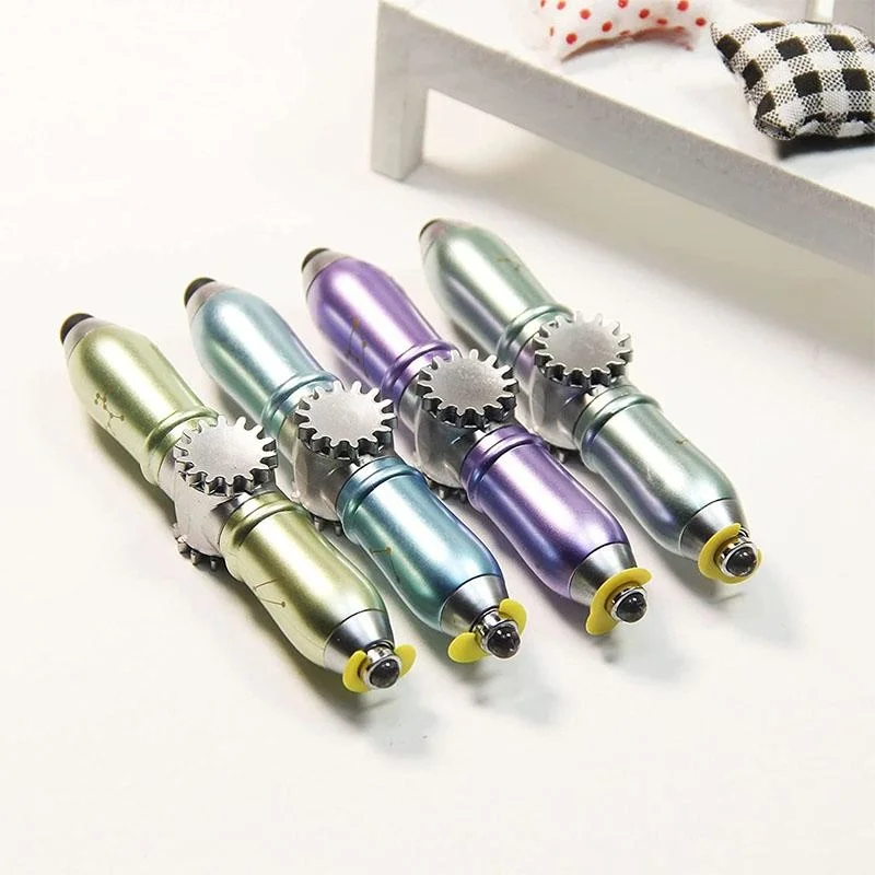 Creative Invisible Glow Fidget Spinner Pen