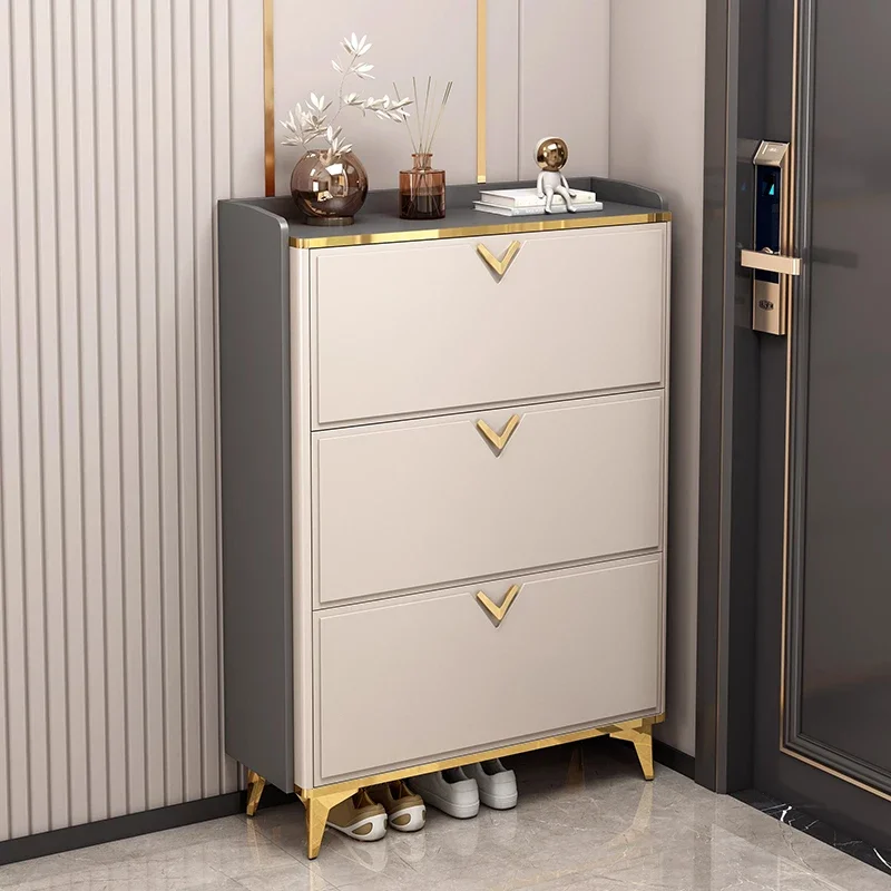 

Organizer Entryway Shoe Cabinets Vertical Modern Small Dorm Shoe Rack Shelf Hallway Minimalist Szafka Na Buty Hall Furniture
