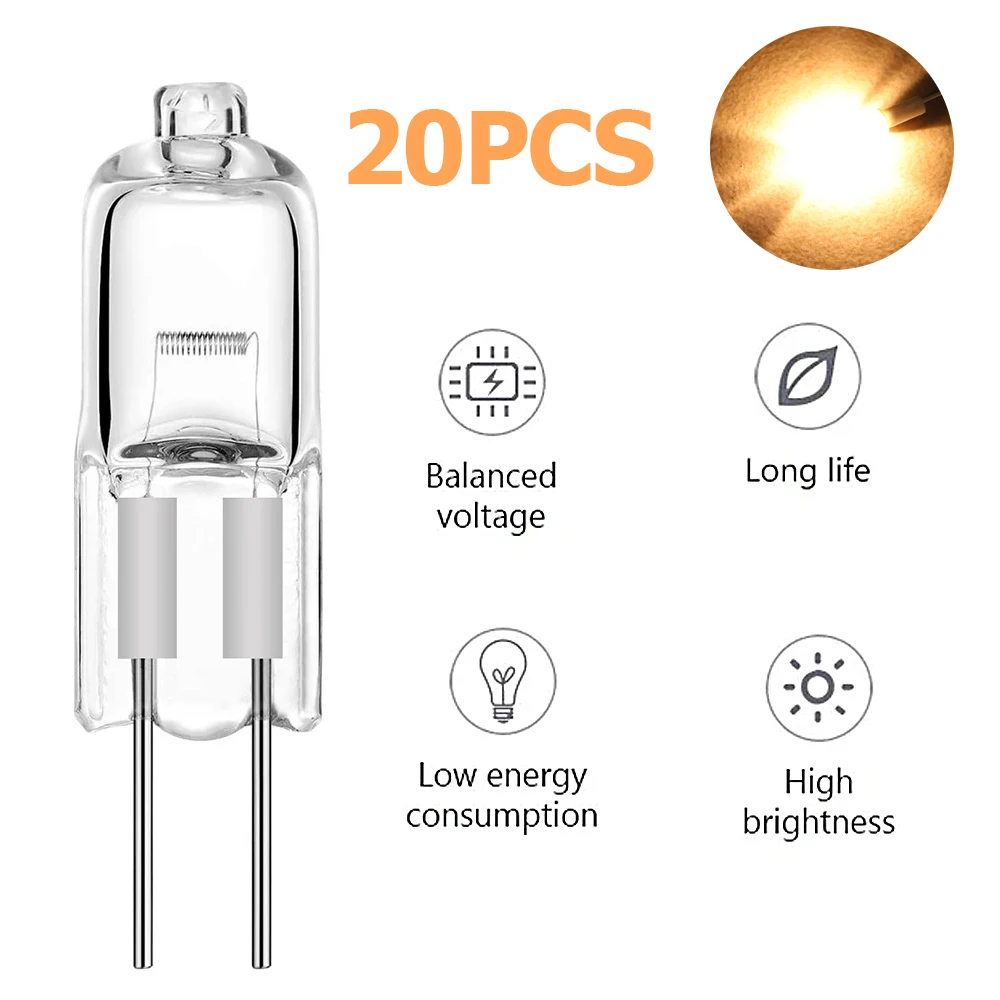 Halogen Bulb G4 12v 20w Light Warm White Car Mini Lamp 360degree ...