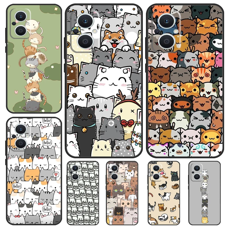 Adorable Cats Design Phone Case with Enhanced Protection