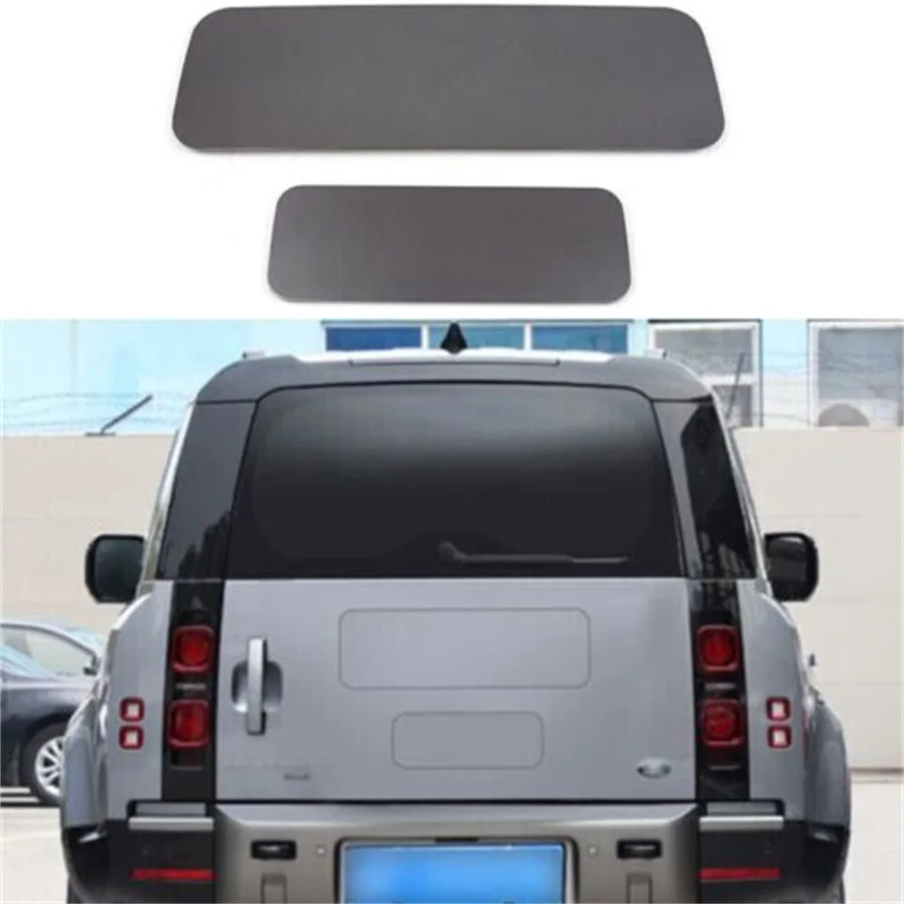 

2Pcs Grey Rear Tire Tyre Wheel Cover Plate Fit For Land Rover LR Defender 130 110 90 2022 2023