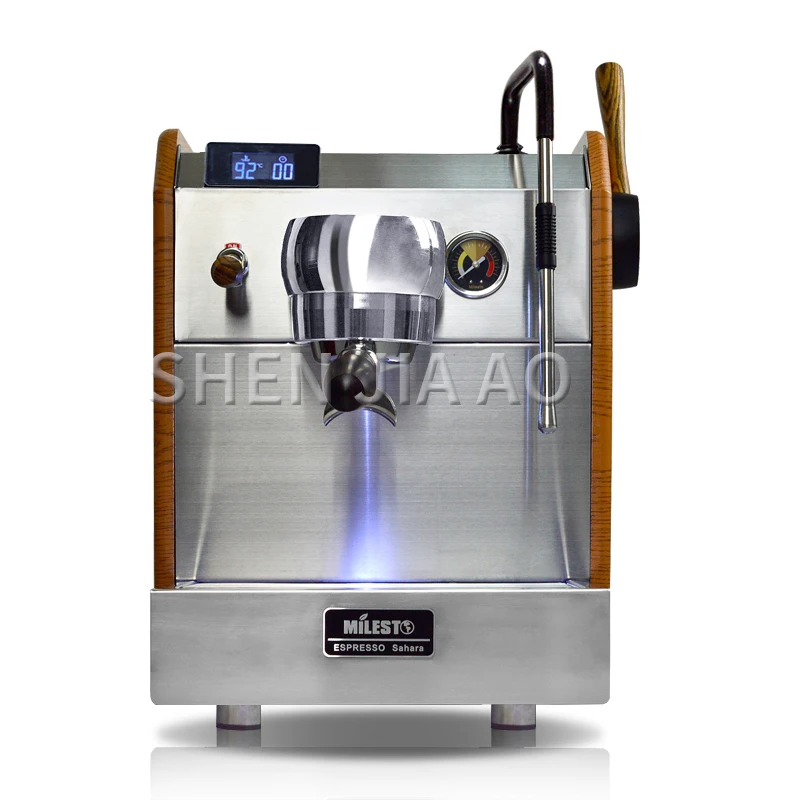 

EM-23 new Italian semi-automatic Coffee Maker Pump type Pressure Milk Foam Espresso Machine dual PID control 220V/50-60Hz