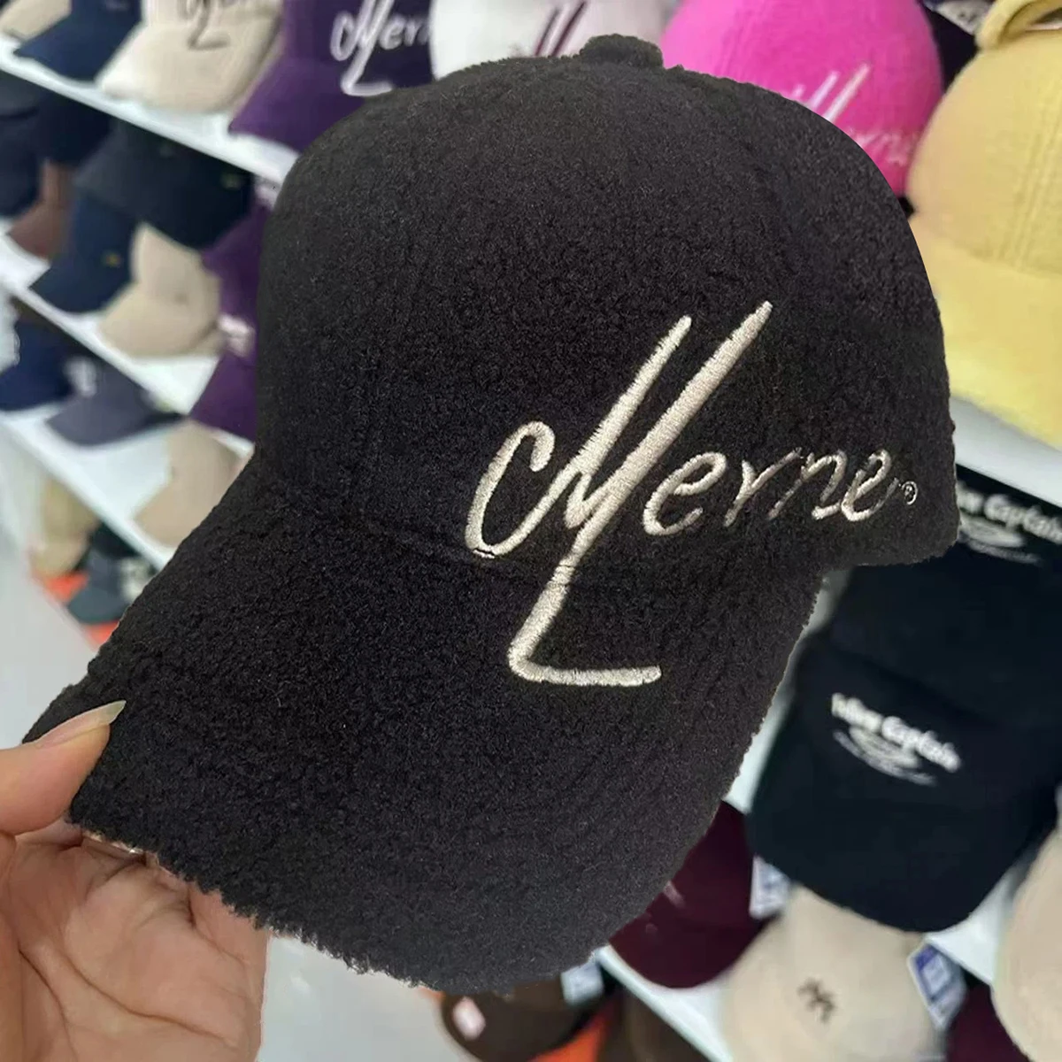 Fleece-Lined Warm Baseball Cap for Women in Autumn and Winter, Large Head Circumference, Makes Face Look Smaller, Stylish and Versatile, Cold-Proof Baseball Cap for Men