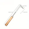1Pc Garden Patio Brick Cracks Stone Cracks Corner Crevices Weed Whacker Gardening Lawn Mower Cleanup Weed Puller Scythe 3