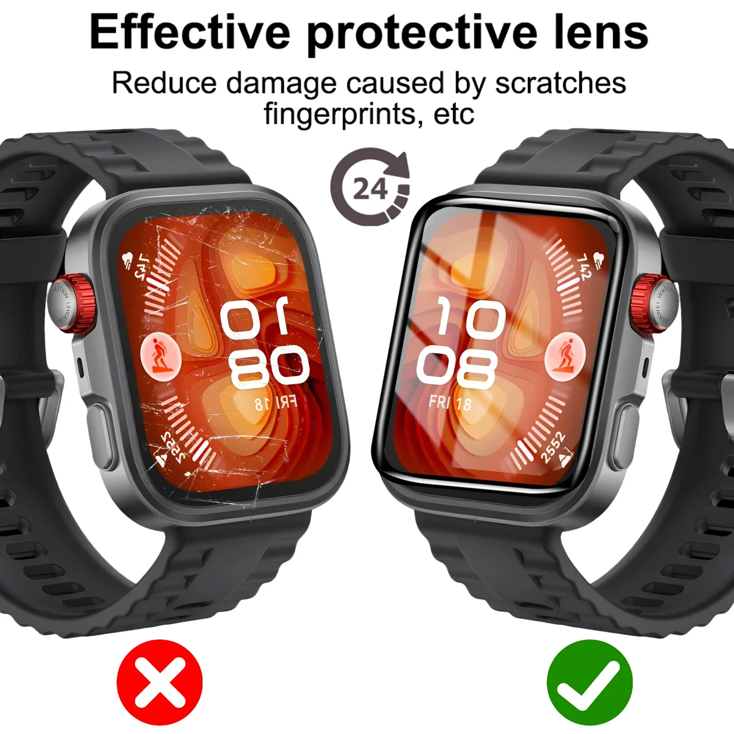 For Huawei Watch Fit4 Pro Fit3 Fit2 Flexible SmartWatch Screen Protector for Huawei Fit 2 3 4 Pro WatchES Soft Protective Film