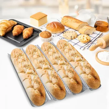 4-Loaf Nonstick Baguette Pan 5