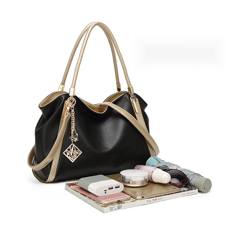 2024 New Fashion Middle aged Women's Versatile One Shoulder Crossbody Handheld Large Capacity Soft Leather Mom's Bag_voghion.com