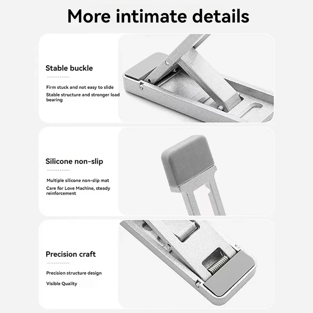 노트북 스탠드 알루미늄 합금 미니 접이식 홀더 3 높이 조정 노트북 브래킷 액세서리 Macbook 노트북 스마트 폰용