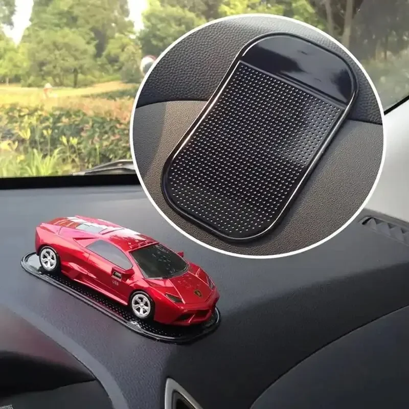 1 Piece Multi-functional Dashboard Storage Sticky MatMobile Phone Glasses Anti-slip MatMagic Silicone Mat