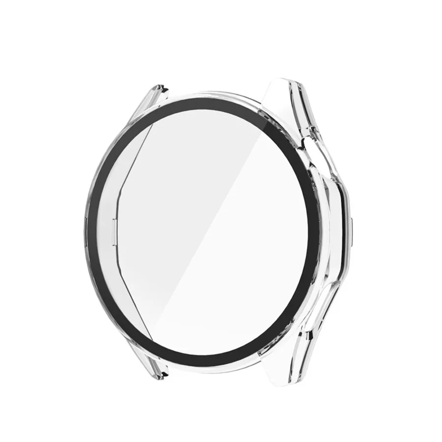 Premium Tempered Glass Protective Shell Bumper Case for Smartwatch - 41mm & 46mm