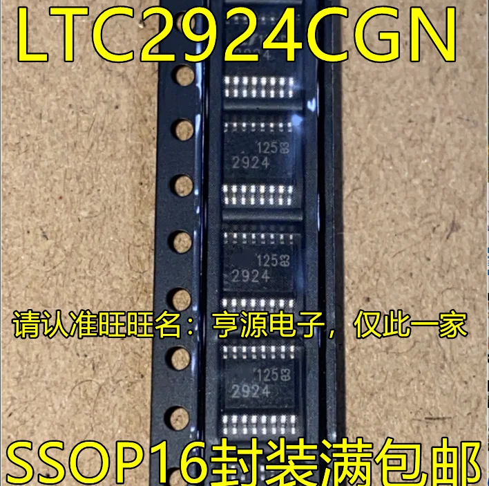 

Оригинальный новый чип LTC2924CGN LT2924 SSOIP16 pin LTC2924IGN для мониторинга и сброса, 2 шт.