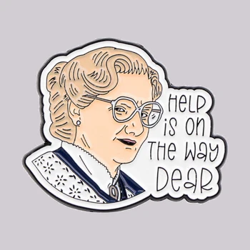 Funny Father Enamel Comedy Movie Pin 1