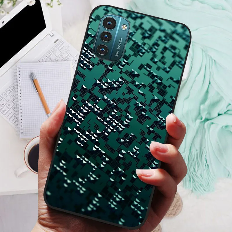 Floral Astronaut Soft TPU Silicone Bumper Phone Case