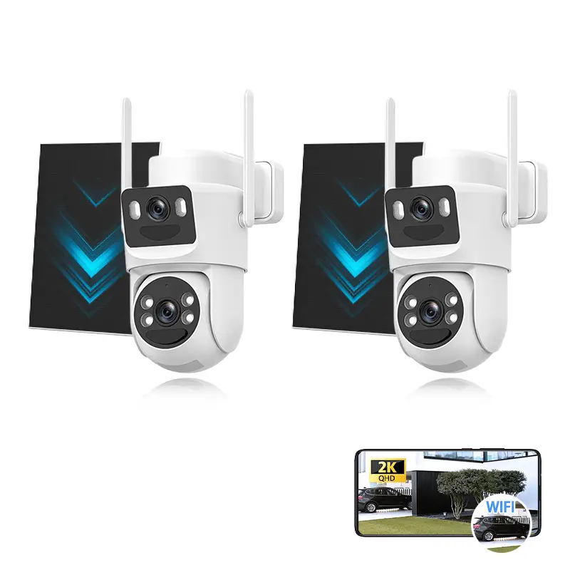 SZSINOCAM 2PCS 3MP Wifi Camera PTZ Outdoor Dual Screens Human Detection Dual Lenses 3MP Security Protection IP Camera Audio - Image 7