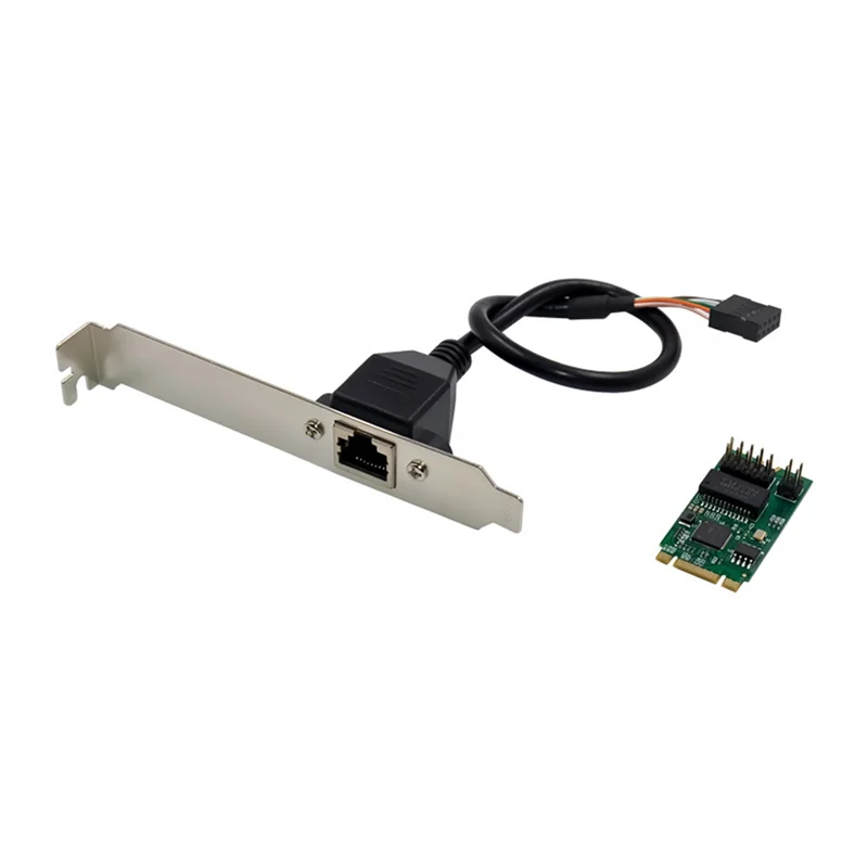 

I225-V M.2 B+M Single Port 2.5G Server Network Card I225 B3 Industrial Control Equipment Network Card