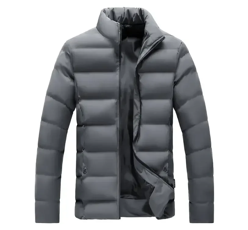 

2024 New Men's Winter Warm Coat Parka Casual Down Cotton Jacket for Men Warm Clothes