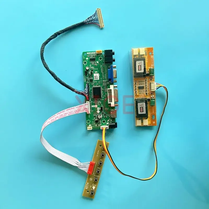 

Плата контроллера для CLAA190EA03 CLAA170ES01E MNT68676, плата драйвера 30Pin LVDS 1280*1024 Kit DIY VGA DVI 4CCFL HDMI-совместимый монитор