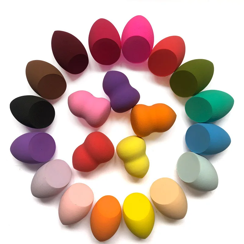 1/2/4pcs Mini Beauty Egg Makeup Cosmetic Puff Makeup Sponge Cushion Foundation Powder Sponge Cosmetic Tools Make Up 4