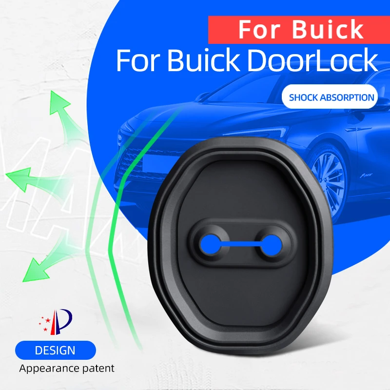 

4pcs/set Car Door Lock Cover Case Protection for Buick Regal Lacrosse Excelle Verano Velite5 GL6 ENVISION PLUS VELITE 6 ENCORE