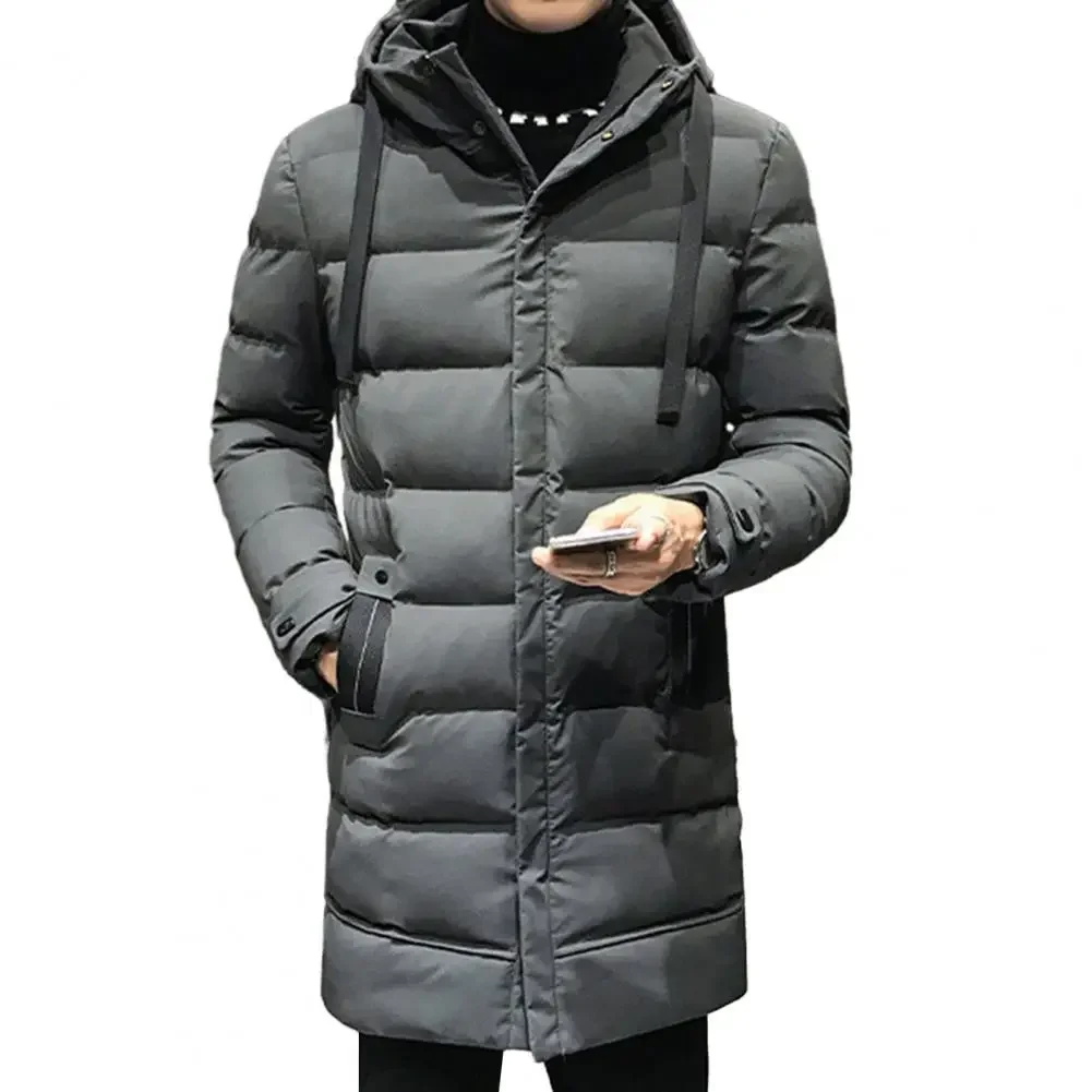 

2024 Winter Parkas Men Warm Thick Windproof Jacket Men Quality Hooded Cotton Padded Coat Men Fashion Waterproof Outwear