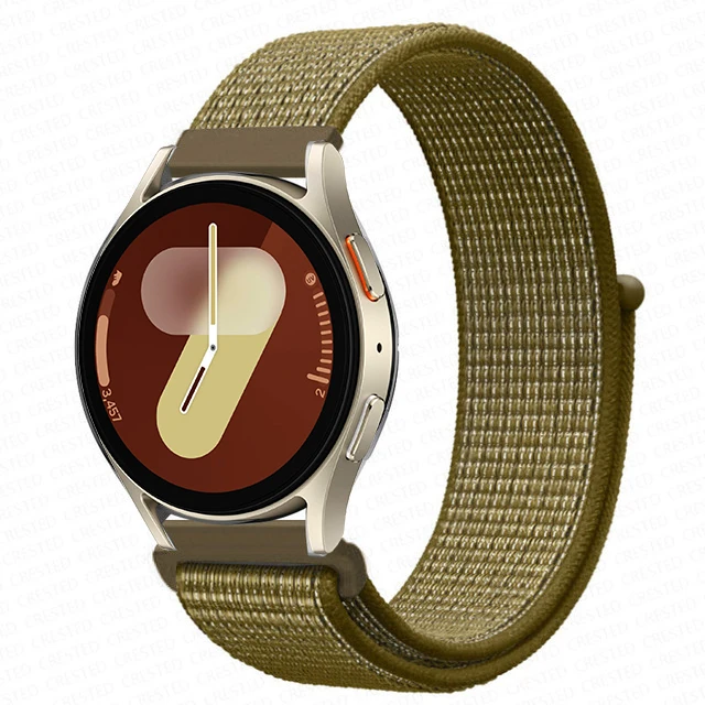 Versatile Nylon Loop Bracelet for Smartwatches - 22mm/20mm Band