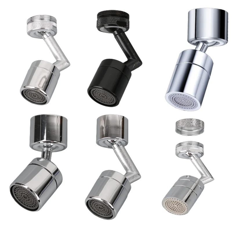 Universal Kitchen Faucet Sprayer Head 720&deg; Rotatable Splash Filter Flexible Bathroom Tap Extender Adapter Foam Nozzle faucet aerator faucet extension tube faucet adapter faucet water filter faucet filter faucet extender kitchen faucet sprayer faucet sprayer head kitchen faucet faucet extension
