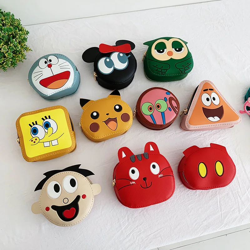 

Children's Coin Purse Cute Cartoon Fashion Crossbody Bag Men and Women Toddlers Primary School Students Mini Children's Bag