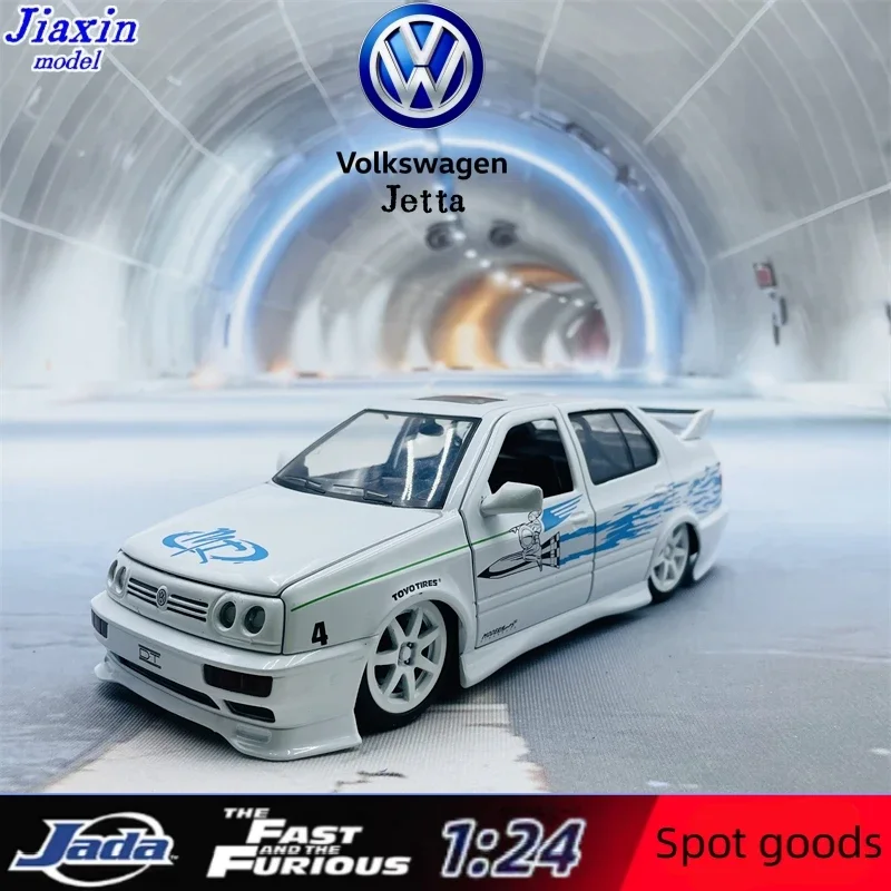 Jada Fast&Furious 1:24 Volkswagen Jetta white alloy car